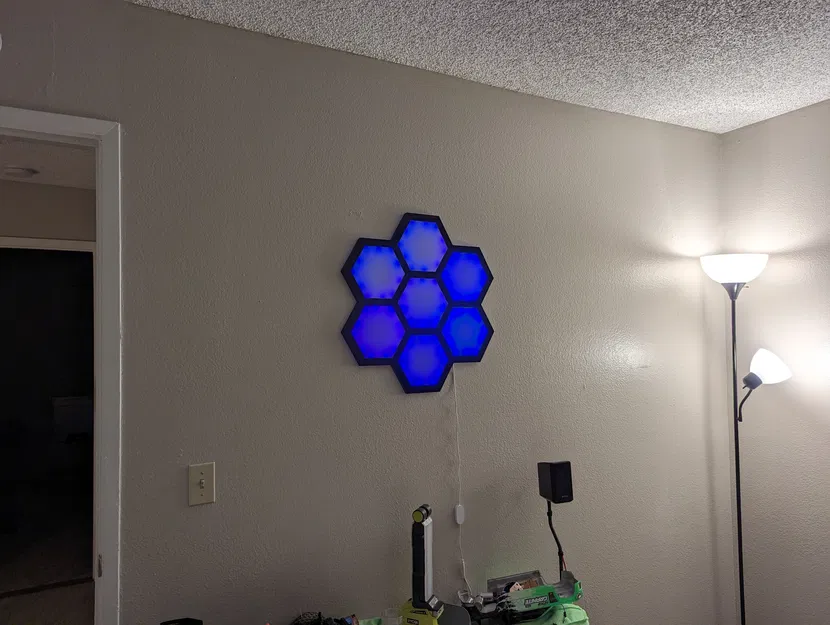 Đèn LED Treo Tường Hình Lục Giác - Image 2