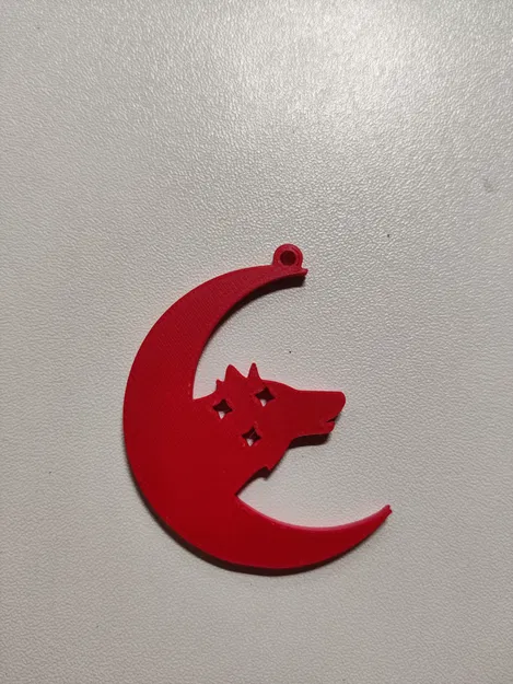 Mặt Dây Chuyền Sói Trăng Khuyết - Image 1