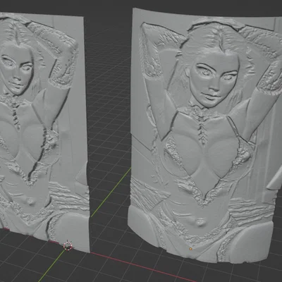 Lithophanes cô gái 18+