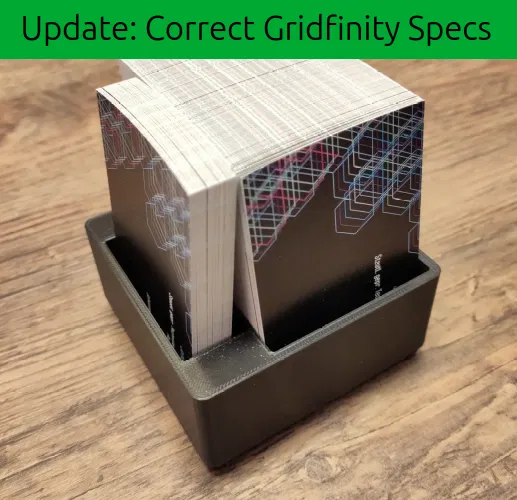 Kệ/Hộp Đựng Danh Thiếp Gridfinity 2x2 (2 phiên bản) - Image 1