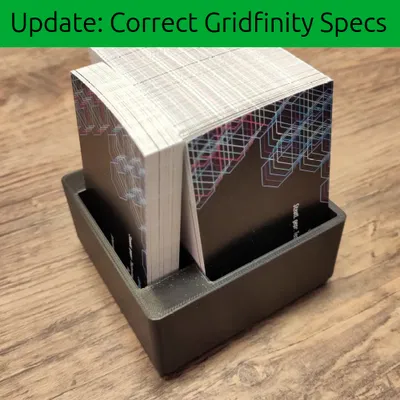 Kệ/Hộp Đựng Danh Thiếp Gridfinity 2x2 (2 phiên bản)