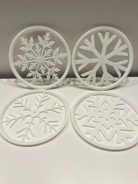 Đế Lót Ly / Khay Lót Ly / Giáng Sinh - Image 1