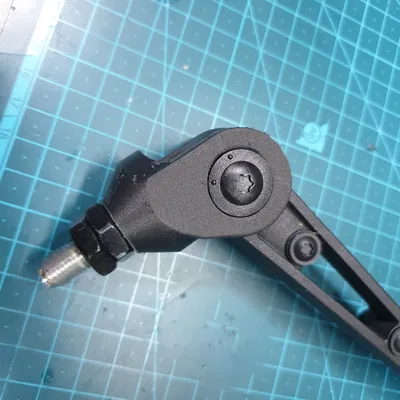 Giá đỡ gương gập Touratech có thể điều chỉnh, bộ phận có thể thay thế