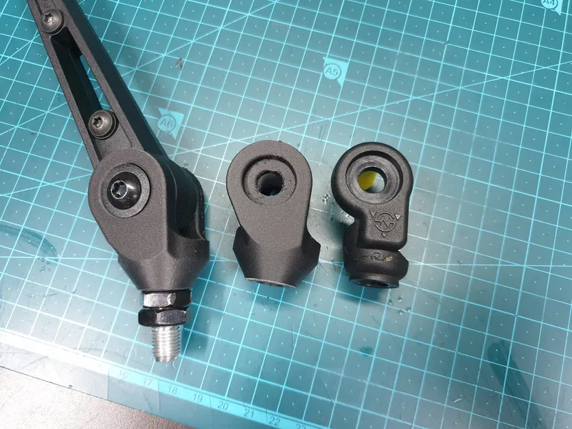 Giá đỡ gương gập Touratech có thể điều chỉnh, bộ phận có thể thay thế - Image 3