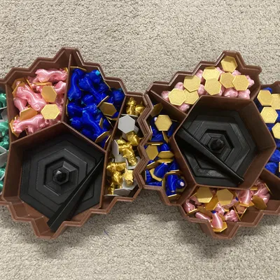 Hộp Trò Chơi Cân Bằng Có Vách Ngăn