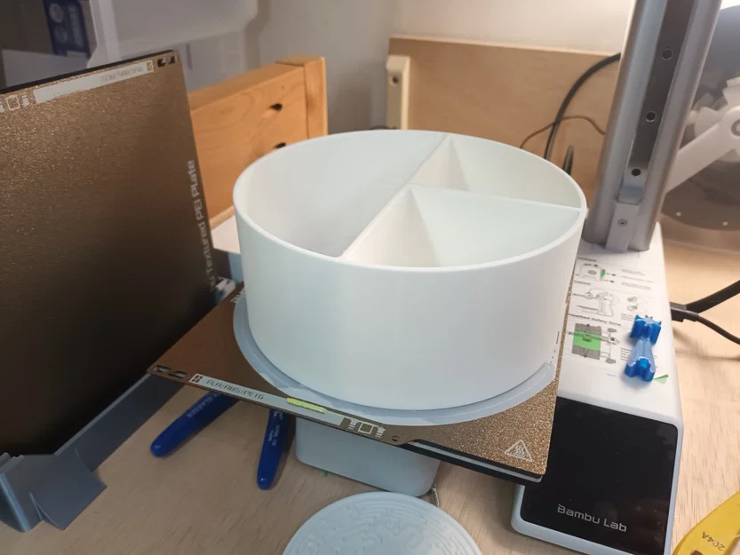 Khay Rửa Cọ Vẽ Sơn Thủy (水墨國畫三格筆洗) - Image 2