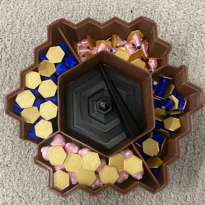 Hộp Trò Chơi Cân Bằng Có Vách Ngăn