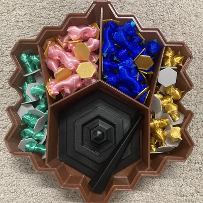 Hộp Trò Chơi Cân Bằng Có Vách Ngăn