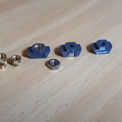 Ốc Hammernut / T-nut cho thanh nhôm 2020 và 3030