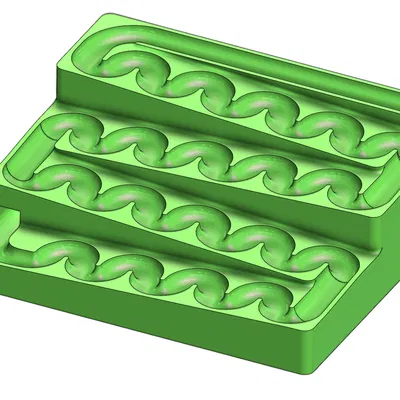 Mô hình Đồ chơi Đường chạy Bi bằng nhựa