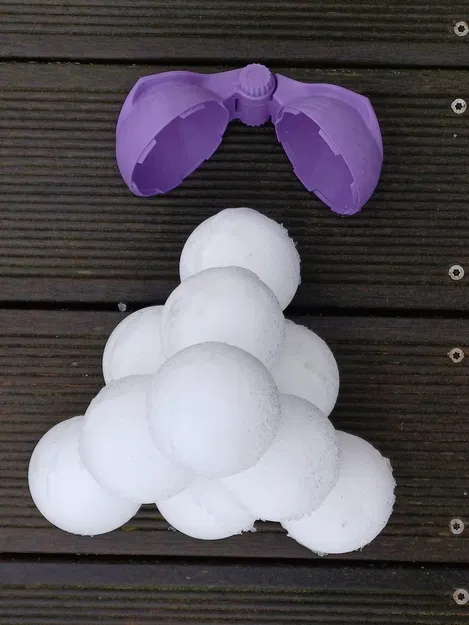 Khuôn làm cục tuyết - loại nhỏ gọn - Image 15