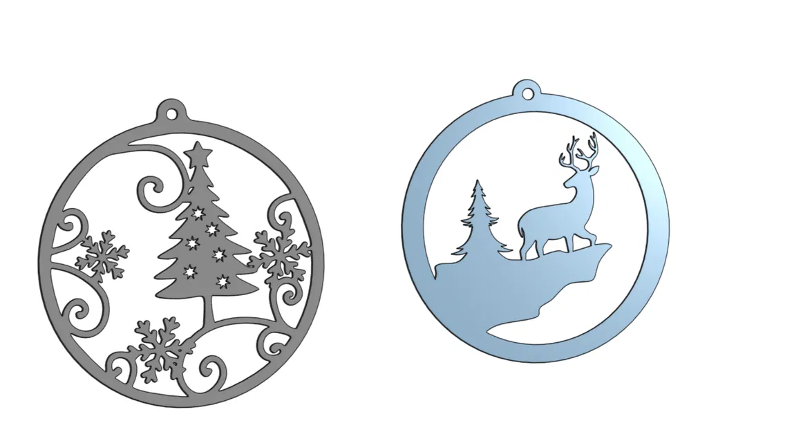 Mô hình Đồ trang trí Giáng sinh 3D - Image 1