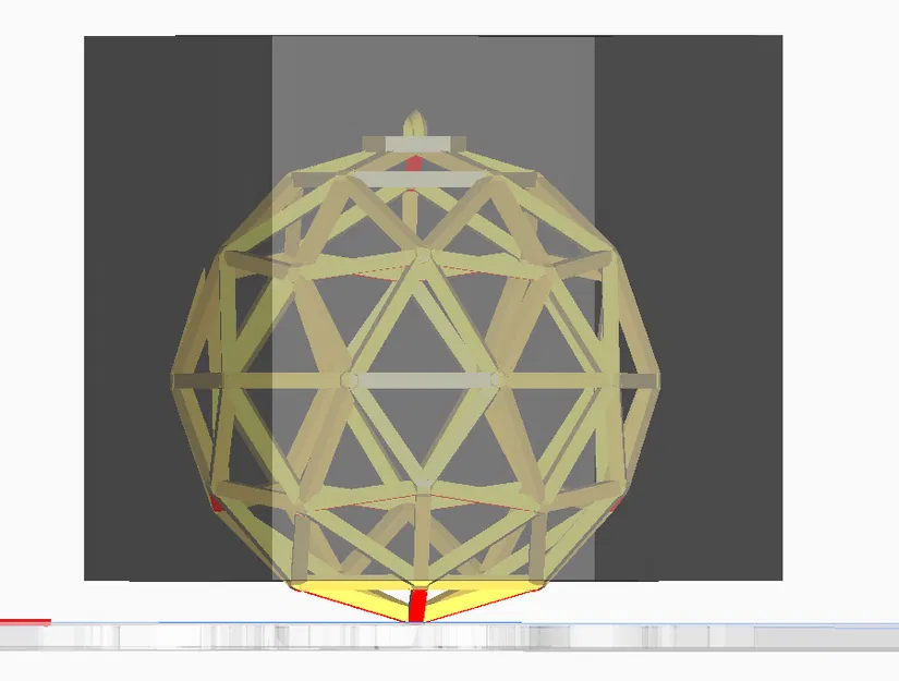 Phụ Kiện Trang Trí Cây Thông Noel Hình Quả Bóng - Image 2