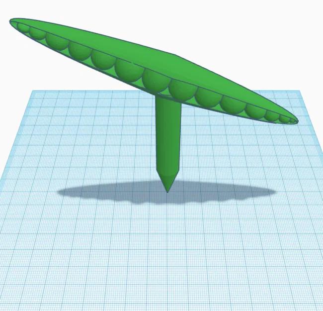 Biển Báo Đậu Hà Lan (Erbsenschote Schild/Pea sign) - Image 1