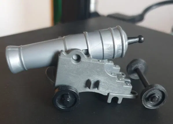 Trục Bánh Xe Pháo Cổ Playmobil - Image 1