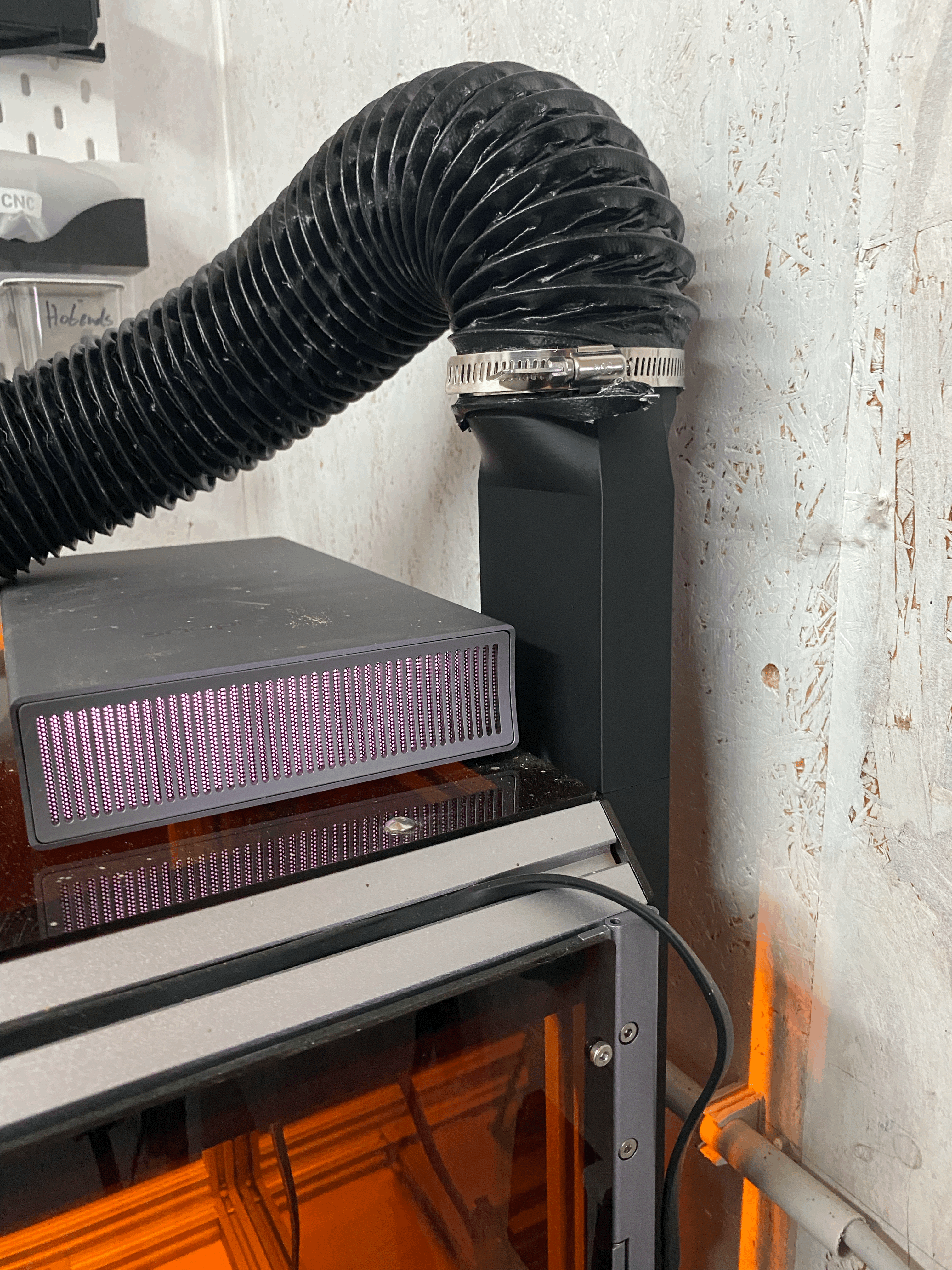 Bộ chuyển đổi ống thoát khí cho Snapmaker cho không gian nhỏ - Thumbnail 2