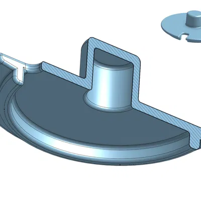 Nắp bình đường có lỗ cắm muỗng