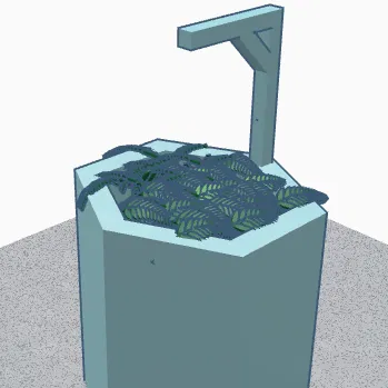 Chậu Trồng Cây Ngoài Trời