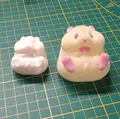 Hamster regordete - Mô hình hamster bằng nhựa - Thumbnail 1
