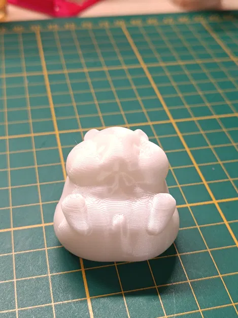 Hamster regordete - Mô hình hamster bằng nhựa - Image 3