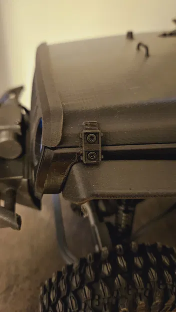 Chi tiết nắp capo cho xe Jeep Rancher (Wrangler) của 3DSets - Image 3