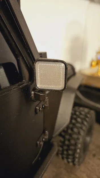 Chi tiết nắp capo cho xe Jeep Rancher (Wrangler) của 3DSets - Image 4