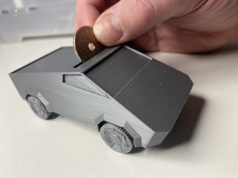 Heo Đất Tesla Cybertruck (Phá để mở) - Image 1