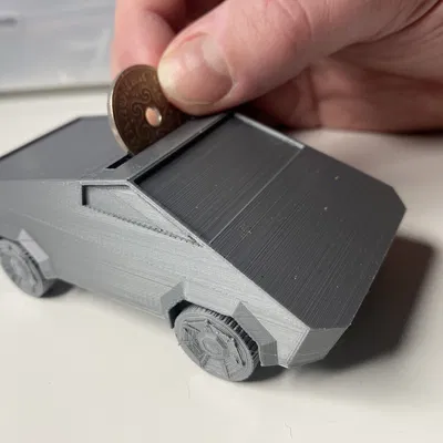 Heo Đất Tesla Cybertruck (Phá để mở)