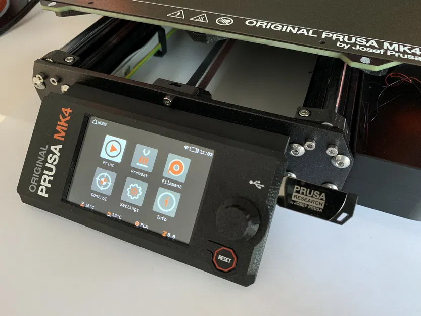 MK4 xLCD Support Cover (Canh giữa hoàn hảo) - Image 1