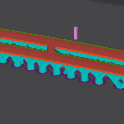 Ống Bảo Vệ Hai Bên Cho Xe Jeep RC 3DSets Rancher (Wrangler)