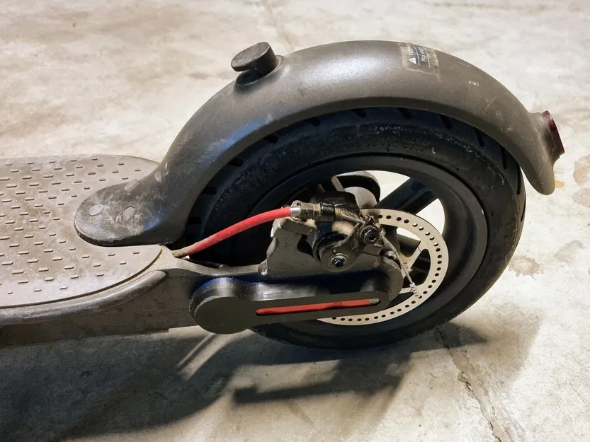 Giá đỡ "AirTag" / mili mittag Khỉ Bạc Tàng Hình cho xe Xiaomi M365 - Image 1