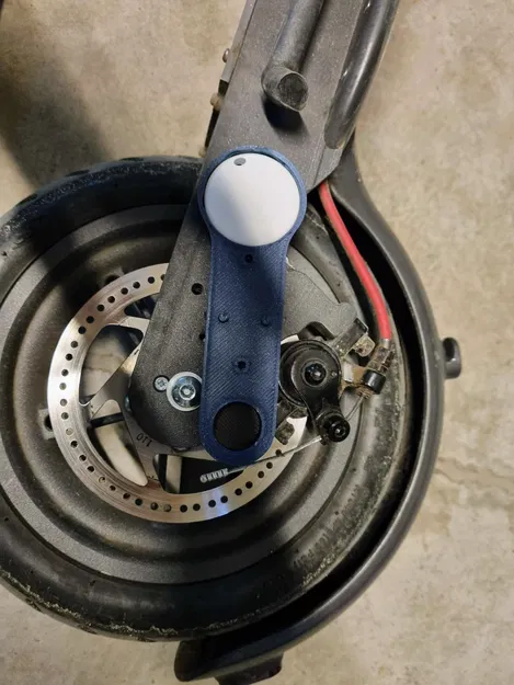 Giá đỡ "AirTag" / mili mittag Khỉ Bạc Tàng Hình cho xe Xiaomi M365 - Image 2