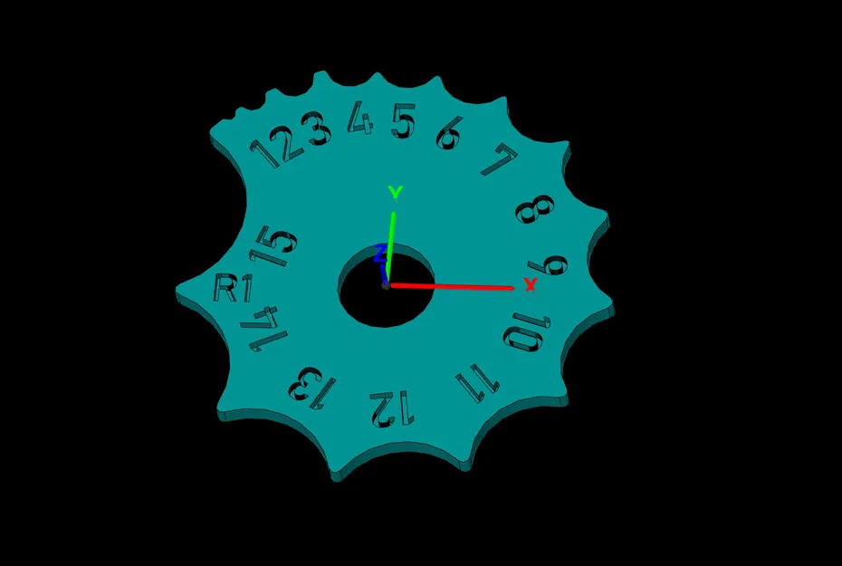 Dưỡng Đo Bán Kính Ngoài / Radius Gauge 1-15mm - Image 2