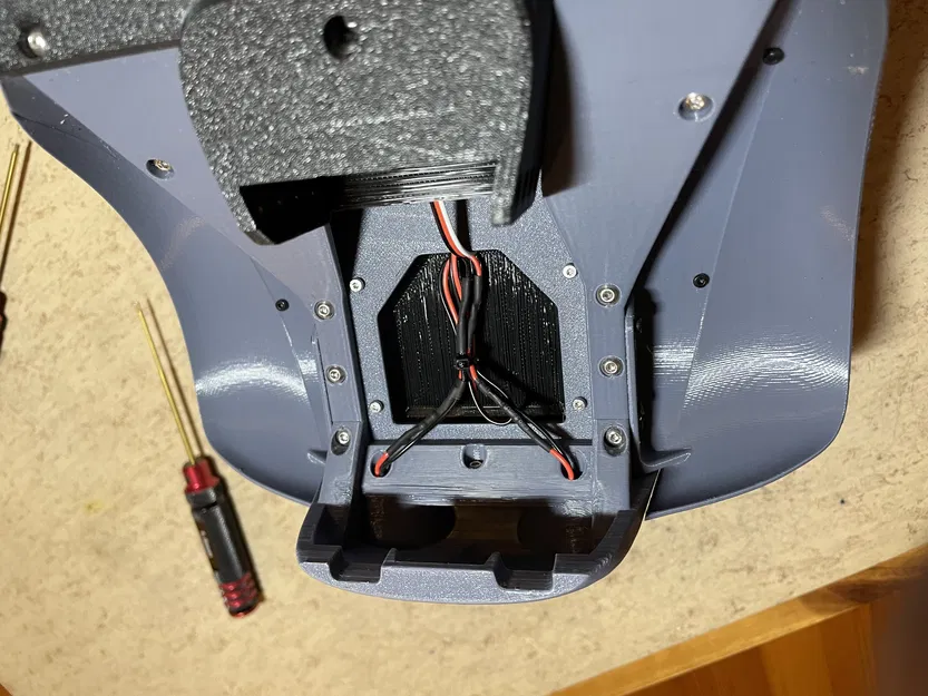 Tay servo, puli motor brushless và đèn pha LED 3mm cho xe buggy 3Dsets model 7 - Image 6