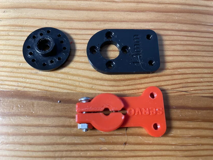 Tay servo, puli motor brushless và đèn pha LED 3mm cho xe buggy 3Dsets model 7 - Image 7