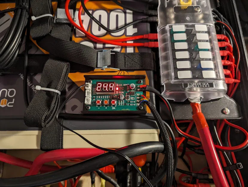 Giá đỡ Bộ điều khiển Nhiệt độ Quạt PWM - Image 2