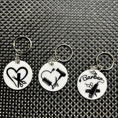 Móc khóa kiểu tóc