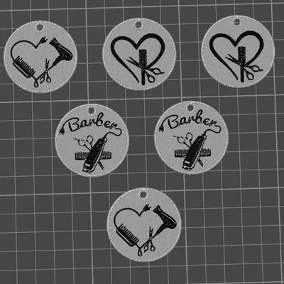 Móc khóa kiểu tóc