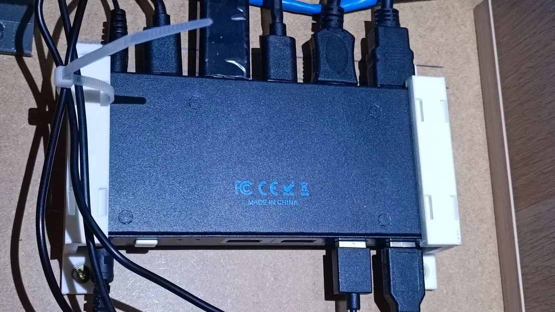 Giá đỡ / Gắn KVM dưới bàn - Image 1