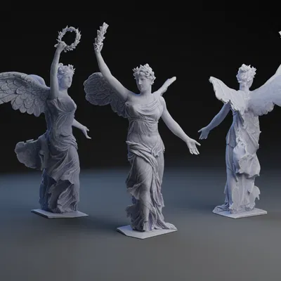 Tượng thần chiến thắng Samothrace (Có đầu và tay)