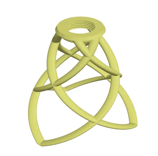 Đế Đèn Lithophane Có Lỗ Cắm E27 và E14 - Image 1