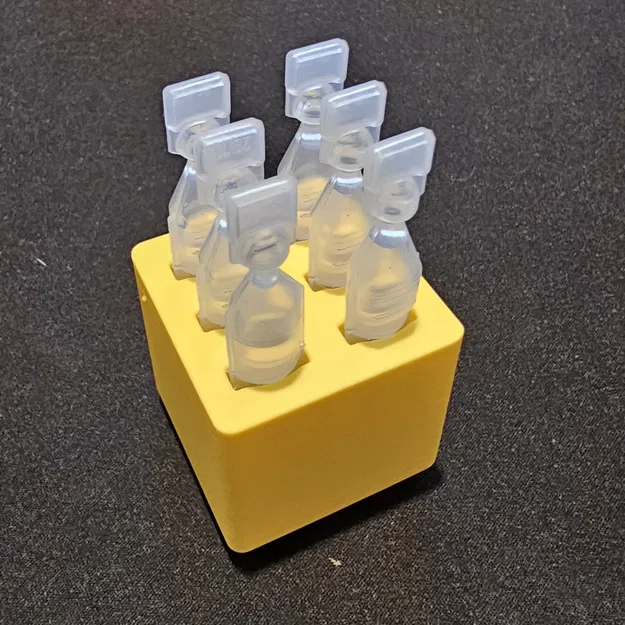 Hộp đựng thuốc nhỏ mắt dùng một lần theo chuẩn Gridfinity - Image 1