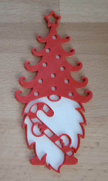 Móc Trang Trí Cây Thông Noel Hình Gnome - Image 1