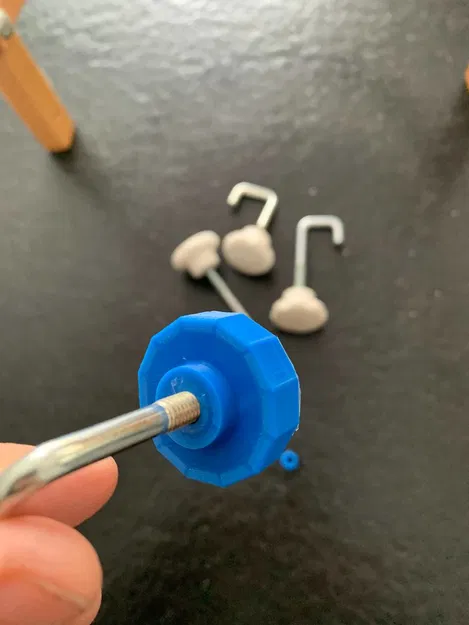 Tay quay xoay cho dựa lưng xe trượt tuyết (M6) - Image 1