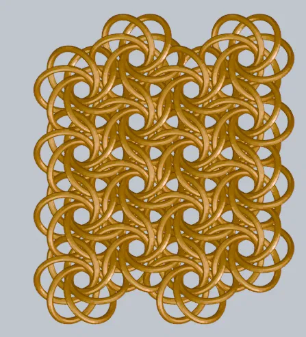 Mô Hình Dây Xích Kiểu Moorish Rose - Image 1