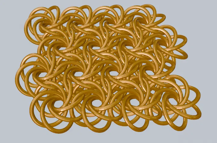 Mô Hình Dây Xích Kiểu Moorish Rose - Image 2