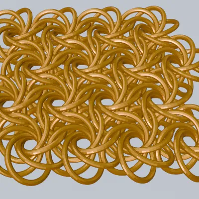 Mô Hình Dây Xích Kiểu Moorish Rose