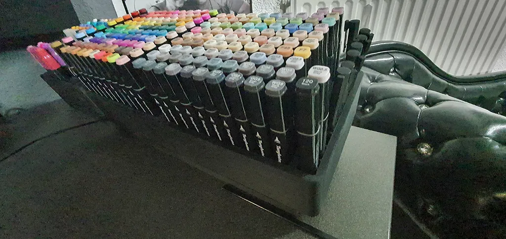 Giá Đỡ Bút Màu Đầy Đủ Cho 220 Cây Tongfushop Hoặc Tương Tự - Image 4