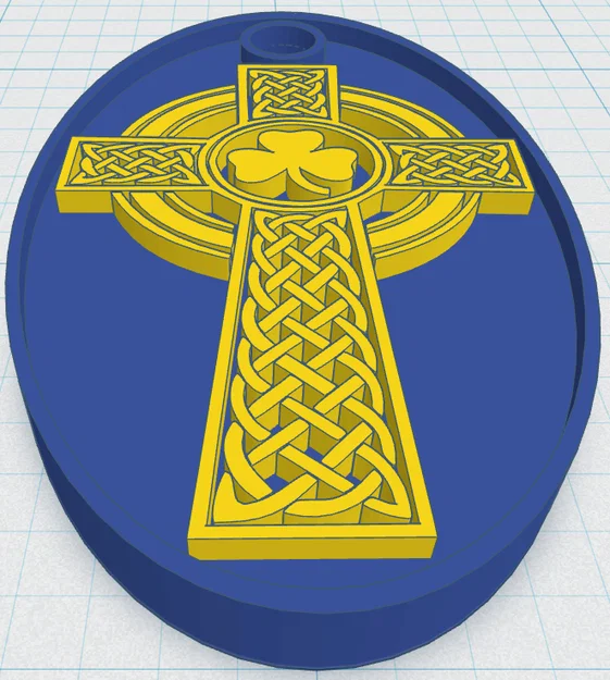 Móc Khóa Thánh Giá Celtic 26 - Image 1