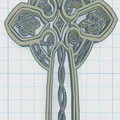 Móc Khóa Chữ Thập Celtic 28 - Thumbnail 2